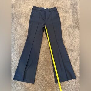 LOFT NWT navy blue flare pants